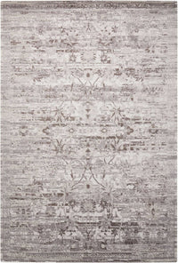 Nourison Twilight Twi01 Silver Vintage / Distressed Area Rug