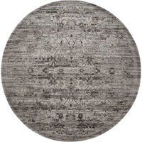 Nourison Twilight Twi01 Silver Vintage / Distressed Area Rug