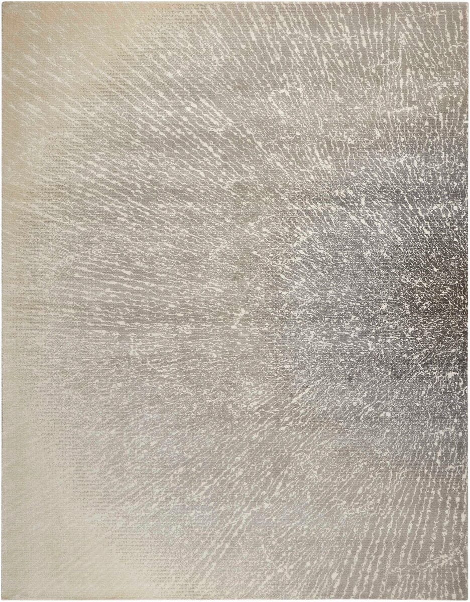 Nourison Twilight Twi12 Ivory Grey Vintage / Distressed Area Rug