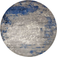 Nourison Twilight Twi22 Blue / Grey Organic / Abstract Area Rug