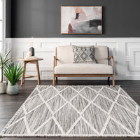 Nuloom Marcy Nma2319A Gray Area Rug