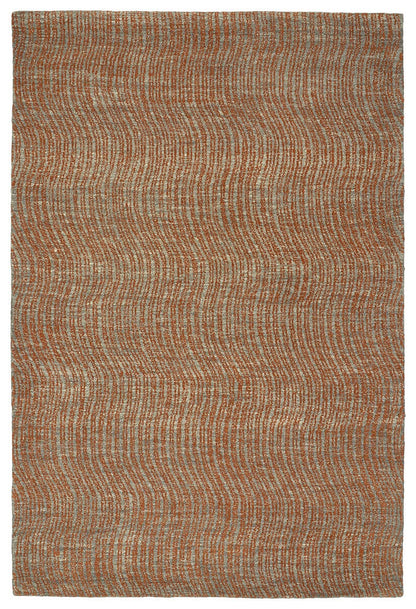 Kaleen Textura Txt02-53 Paprika , Graphite , Light Grey Area Rug