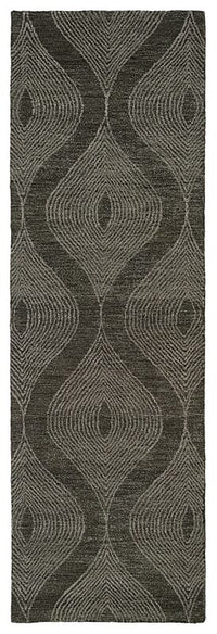 Kaleen Textura Txt04-38 Charcoal , Sable , Mushroom , Linen Geometric Area Rug