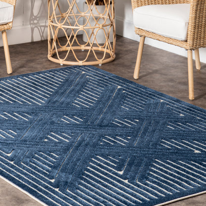 Nuloom Onita Transitional Non2367A Blue Area Rug