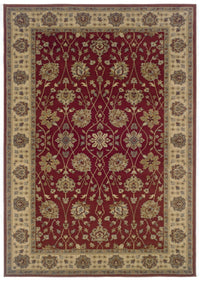 Oriental Weavers Sphinx Tybee 733R6 Red / Beige Area Rug