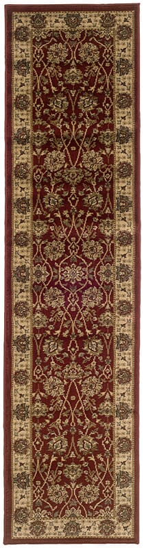 Oriental Weavers Sphinx Tybee 733R6 Red / Beige Area Rug