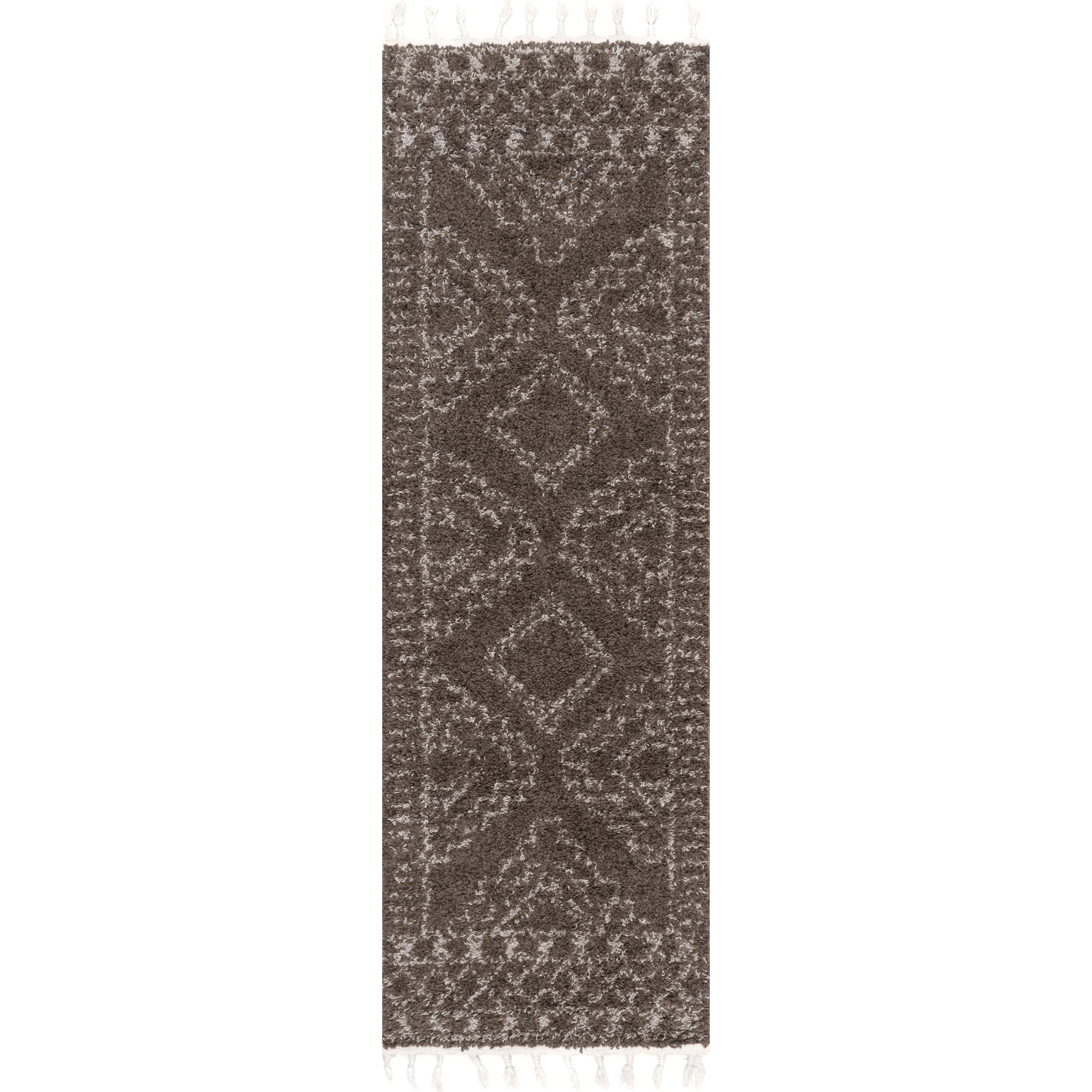 Nuloom Vasiliki Moroccan Nva1836B Brown Area Rug