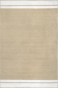 Nuloom Georgina Casual Solid Nge3603A Beige Area Rug