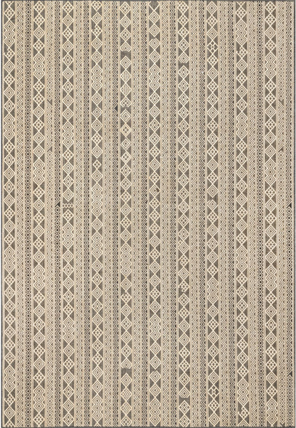 Nuloom Devon Striped Nde1792B Charcoal Area Rug