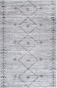 Nuloom Jasonna Leather Tribal Nja2827A Gray Area Rug