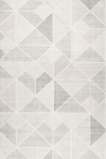 AreaRugs.com Wavaj Nwa1030A Beige Area Rug