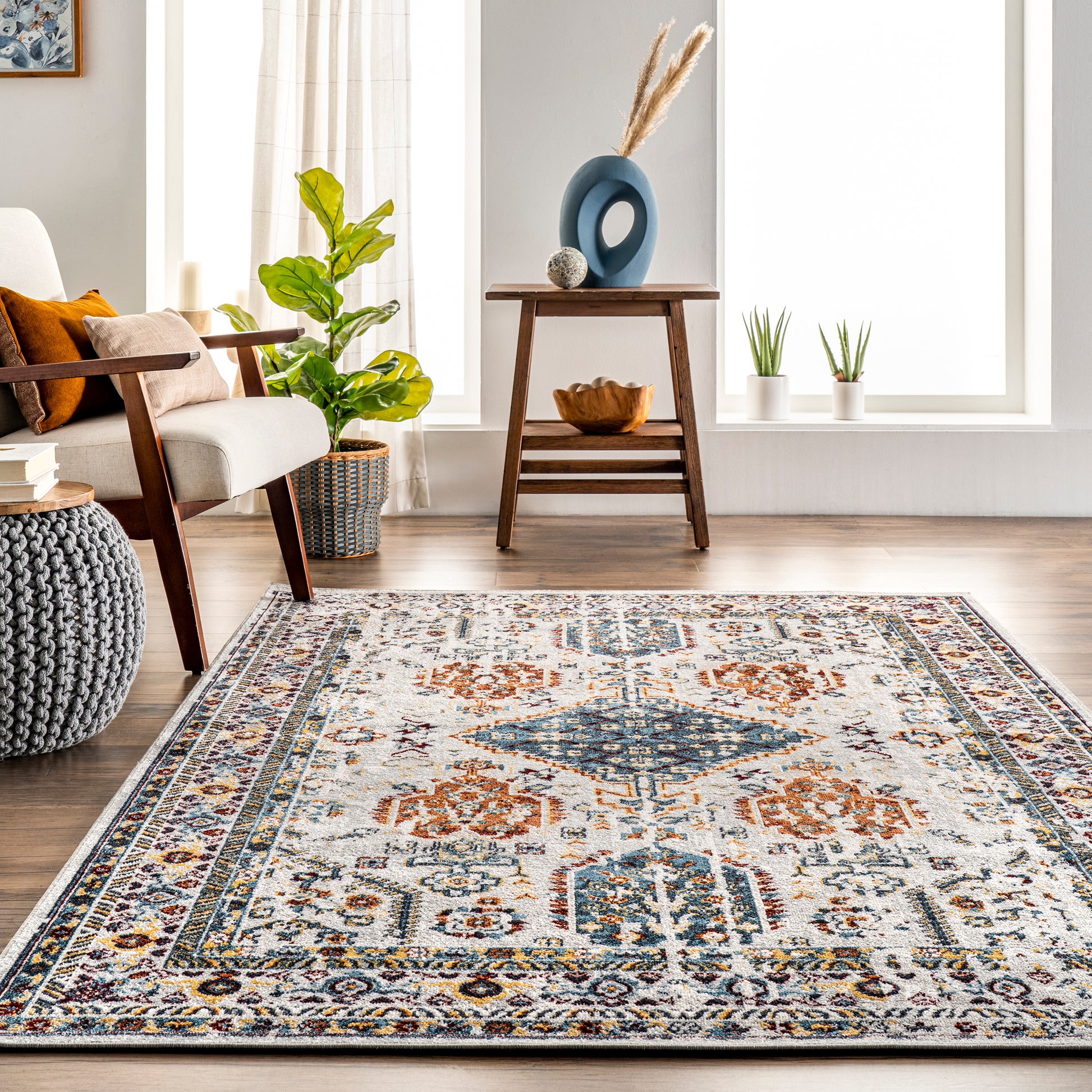 AreaRugs.com Wavaj Nwa1253A Multi Area Rug