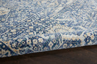 Nourison Lustrous Weave Luw03 Blue Area Rug