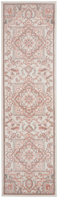 Nourison Elation Etn10 Ivory Brick Area Rug