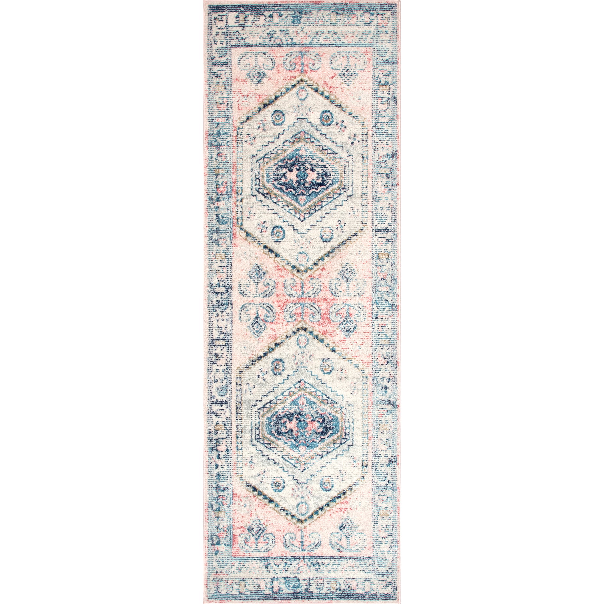 Nuloom Chase Nch3115A Light Pink Area Rug