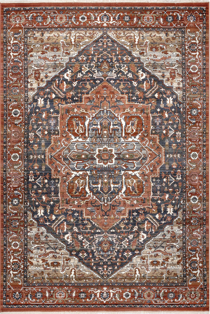 Nuloom Oliveira Floral Nol1523B Red Area Rug