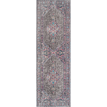 Nuloom Vintage Dortha Nvi3247B Gray Area Rug