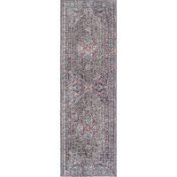 Nuloom Vintage Dortha Nvi3247B Gray Area Rug