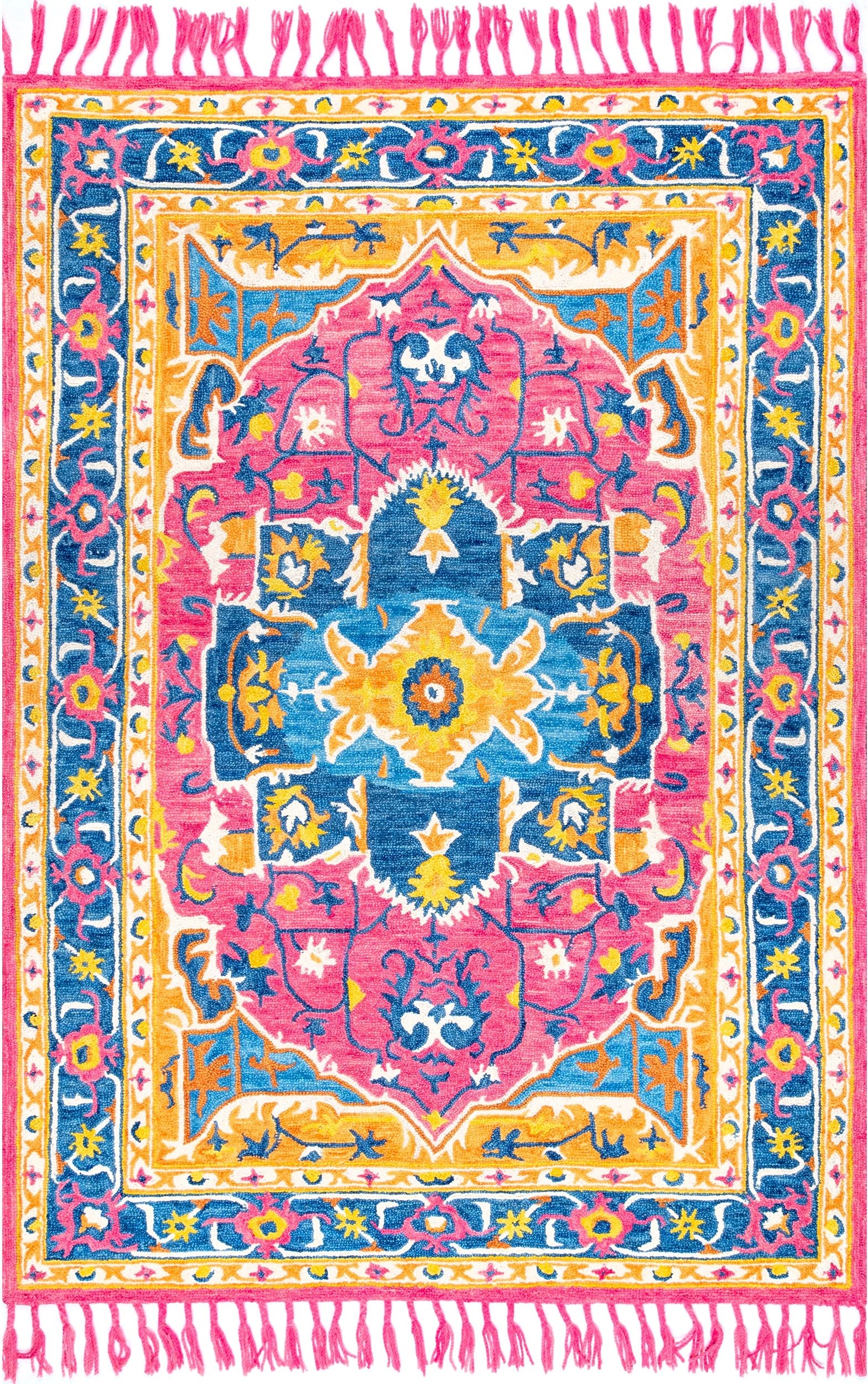 Nuloom Vintage Ceridwen Nvi3275A Pink Area Rug