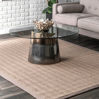 Nuloom Natural Karina Nna2008B Khaki Area Rug