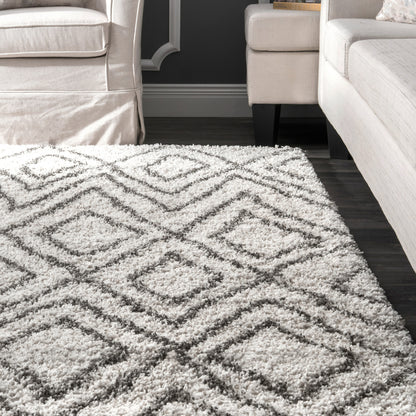 Nuloom Willette Diamond Nwi2658B Ivory Area Rug