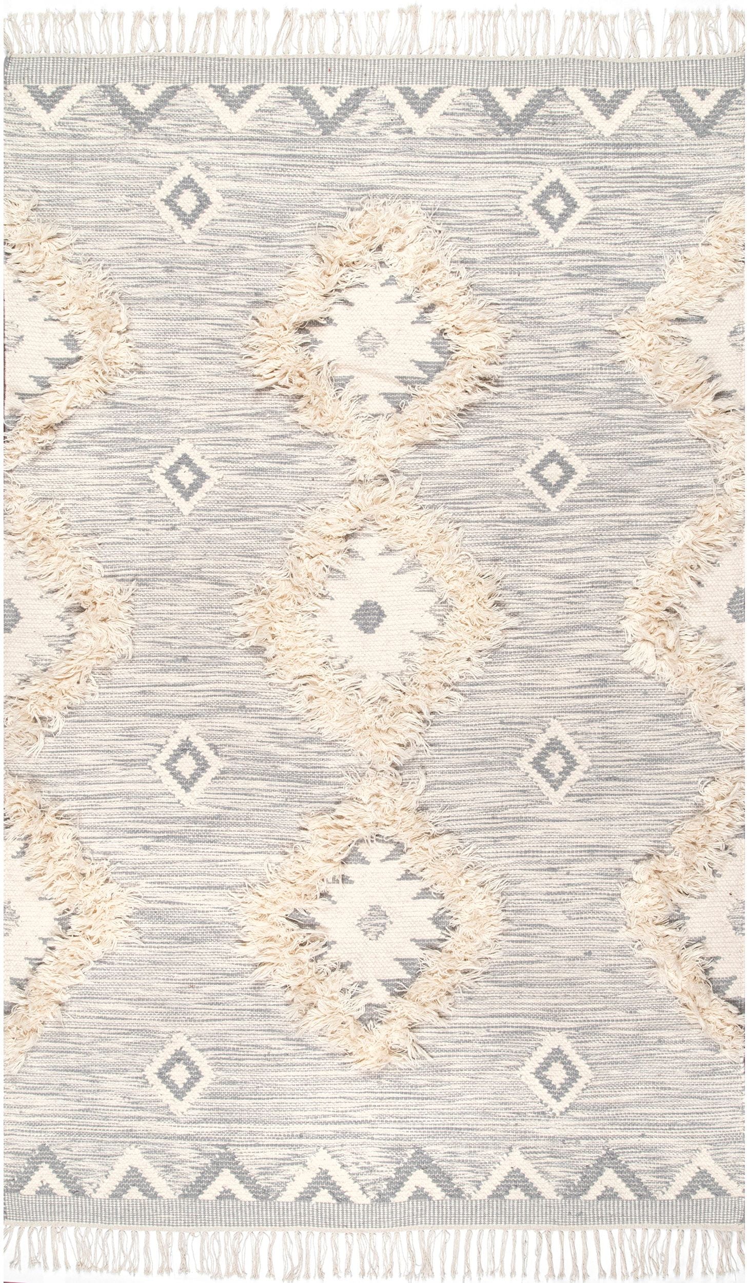 Nuloom Savannah Moroccan Nsa3319D Light Gray Area Rug