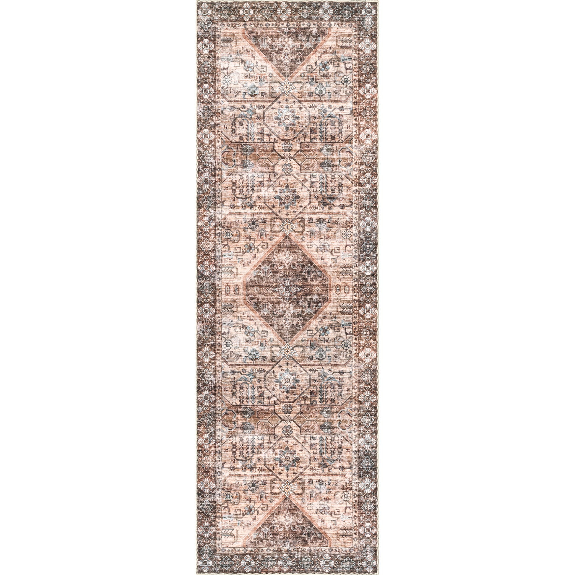 AreaRugs.com Wavaj Nwa1071A Light Brown Area Rug