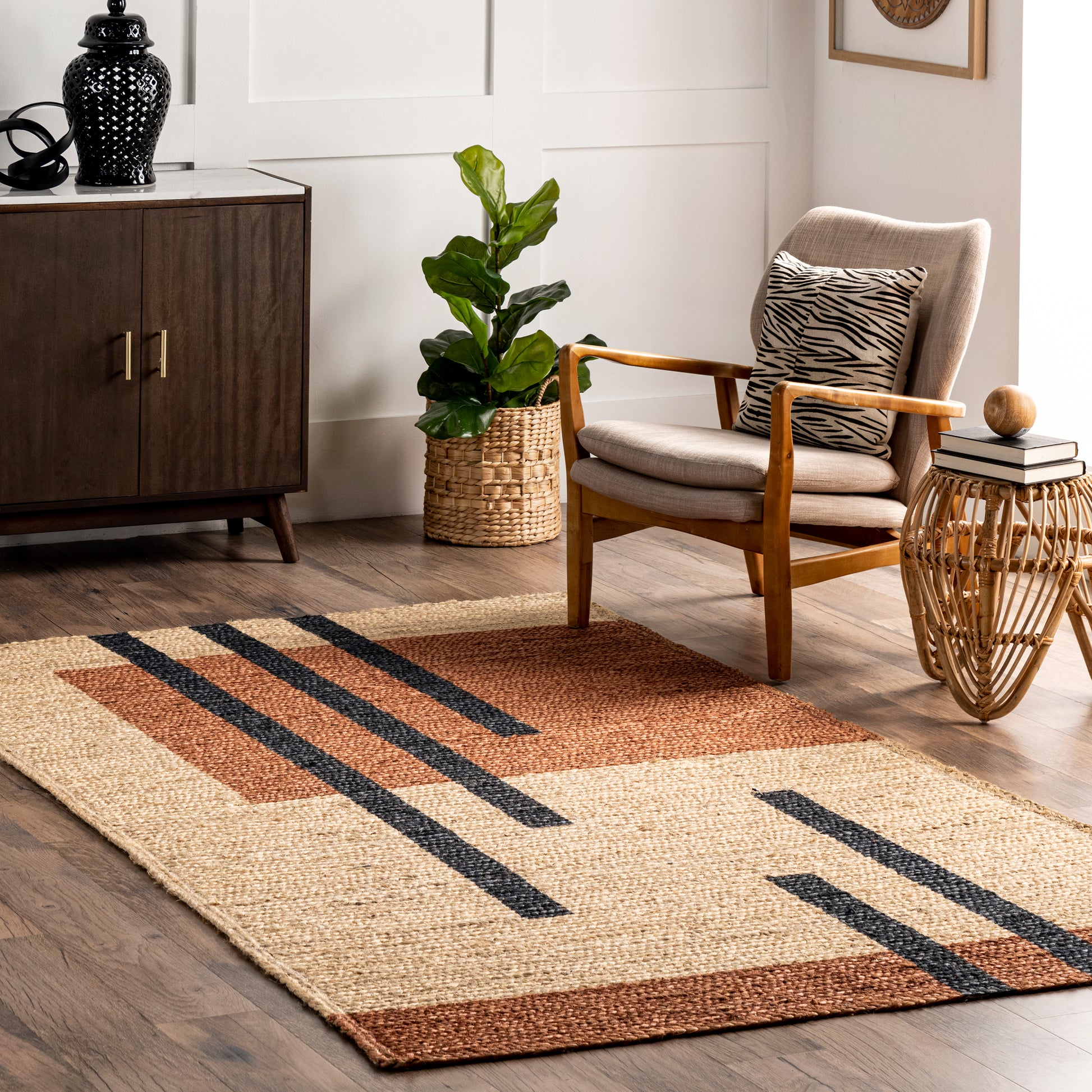 Nuloom Katy Nka3431A Brown Area Rug