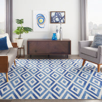 Nourison Whimsicle Whs04 Ivory Blue Area Rug