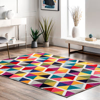 Nuloom Maris Triangles Nma1677A Multi Area Rug