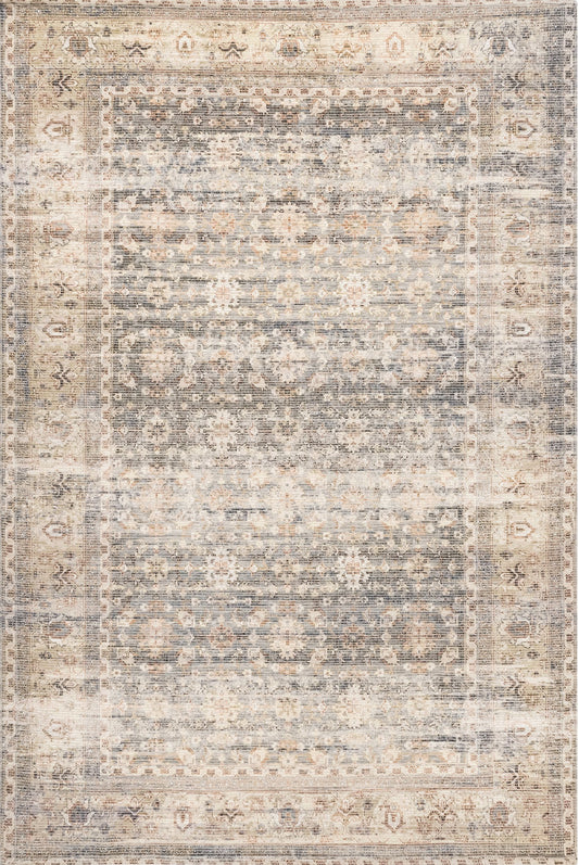 Nuloom Lesley Blend Vintage Nle3421A Beige Area Rug