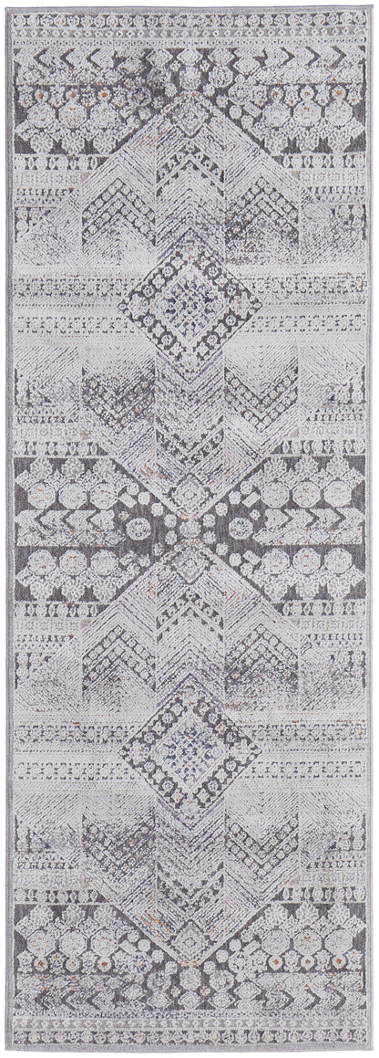 Feizy Francisco 39Gdf Ivory/Charcoal Area Rug