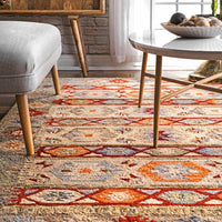 Nuloom Bettie Southwestern Nbe3063A Beige Area Rug