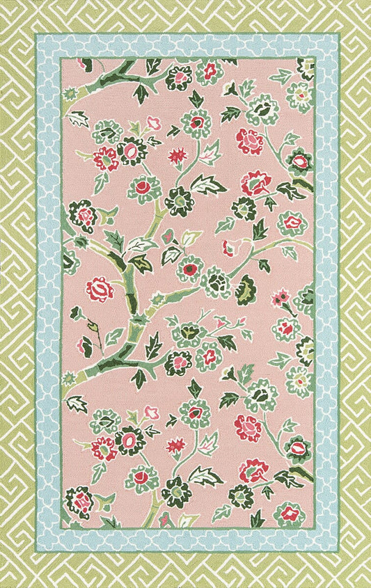 Momeni Madcap Cottage Under A Loggia Blossom Dearie Und-5 Multi Floral / Country Area Rug