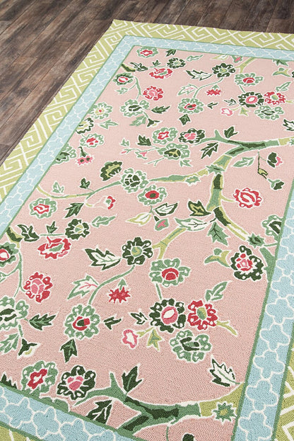 Momeni Madcap Cottage Under A Loggia Blossom Dearie Und-5 Multi Floral / Country Area Rug