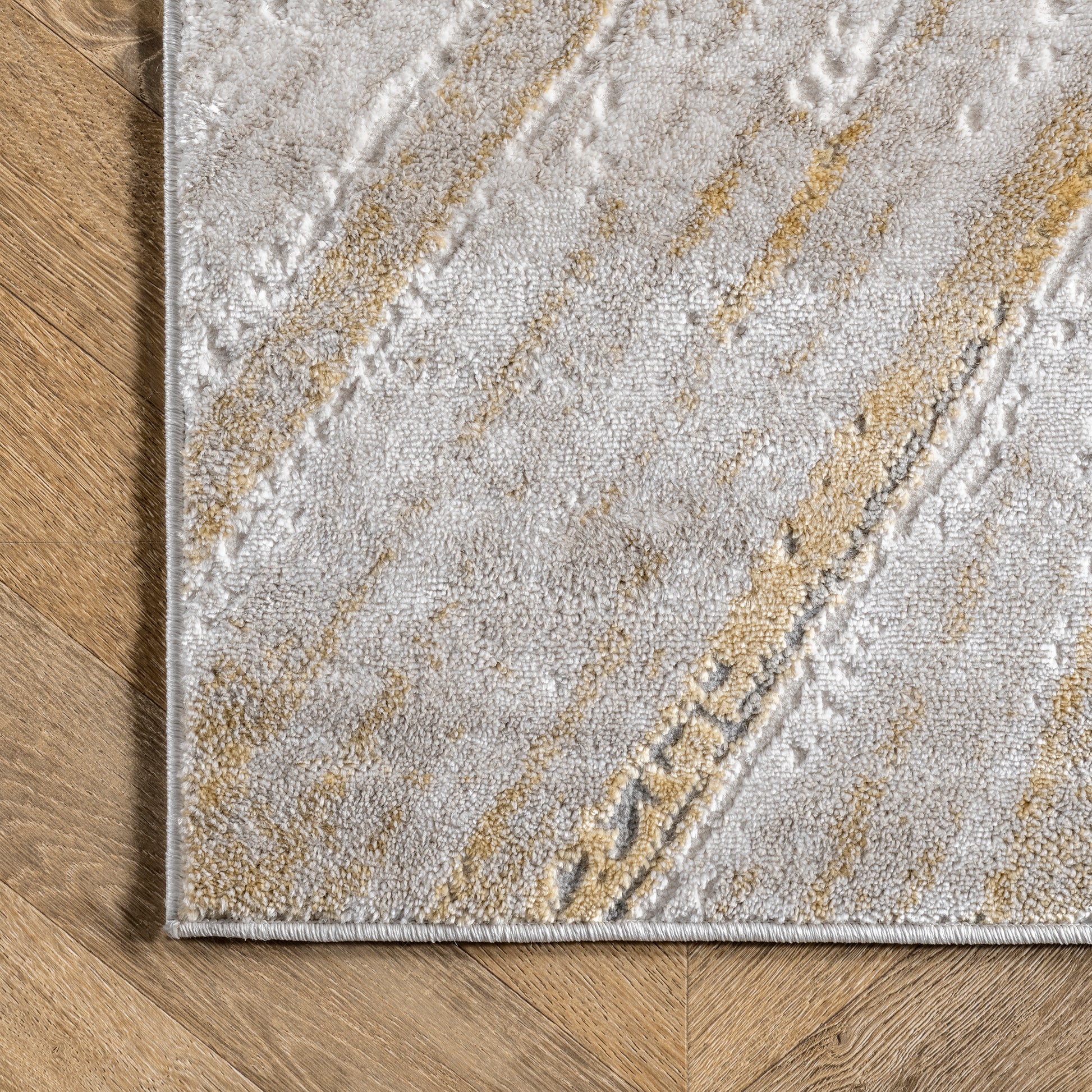 Nuloom Amaya Nam1601B Gold Area Rug