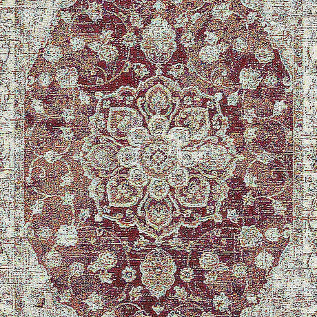 United Weavers Bridges Ponte Vecchio Crimson (3001-00436) Rugs.