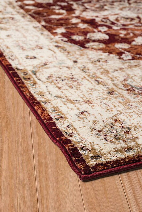 United Weavers Bridges Ponte Vecchio Crimson (3001-00436) Rugs.