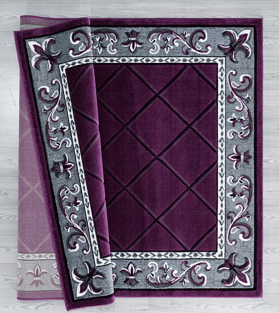 United Weavers Bristol Altamont Plum (2050-10982) Rugs.