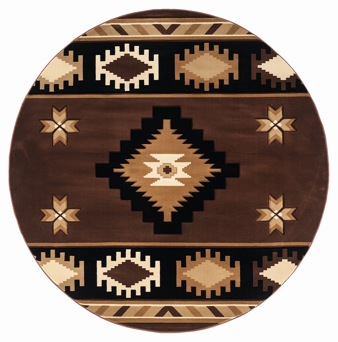 United Weavers Bristol Caliente Brown (2050-10450) Rugs.