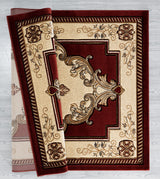 United Weavers Bristol Fallon Burgundy (2050-10534) Rugs.