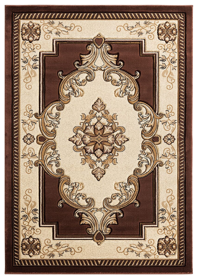 United Weavers Bristol Fallon Chocolate (2050-10551) Rugs.