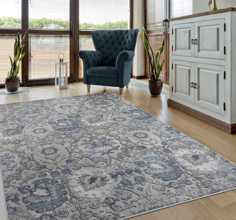 United Weavers Cascades Olallie Blue (2601-10460) Rugs.
