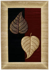United Weavers Contours Basil Burgundy (510-21834) Rugs.