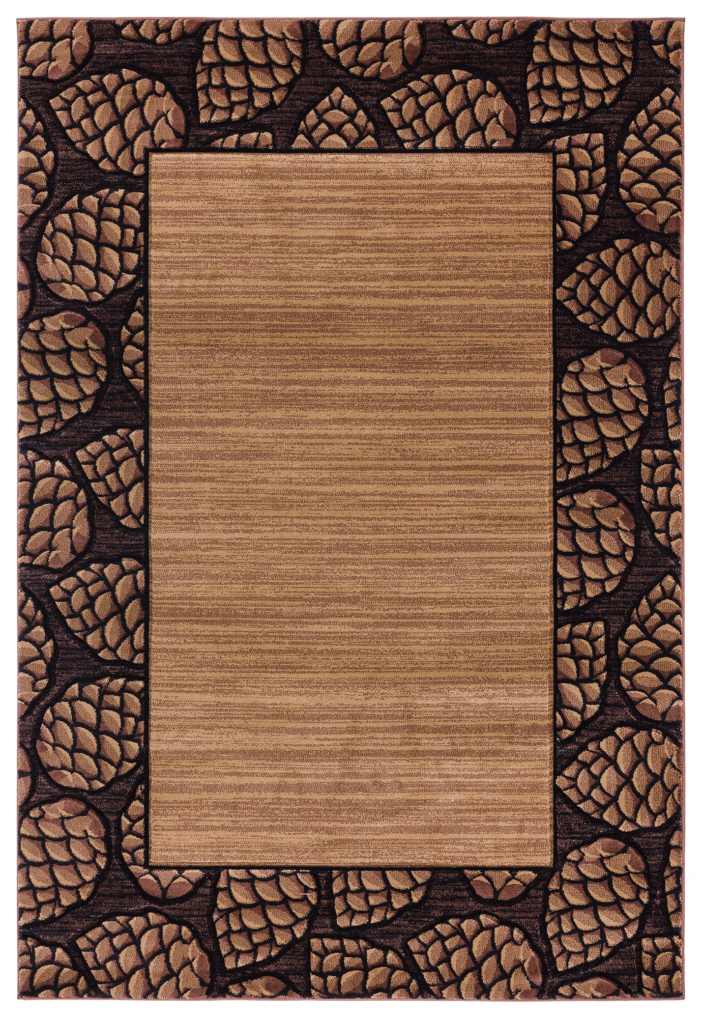 United Weavers Cottage Pine Border Beige (2055-41026) Rugs.