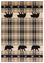 United Weavers Cottage Tartan Bear Beige (2055-41426) Rugs.