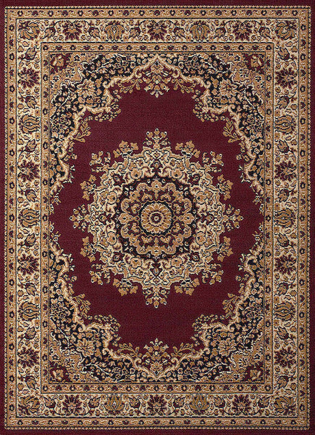 United Weavers Dallas Floral Kirman Burgundy (851-10134) Rugs.