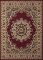 United Weavers Dallas Floral Kirman Burgundy (851-10134) Rugs.