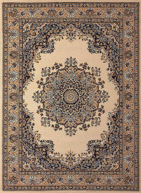United Weavers Dallas Floral Kirman Ivory (851-10115) Rugs.