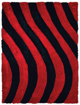 United Weavers Finesse Streamer Red (2100-21630) Rugs.
